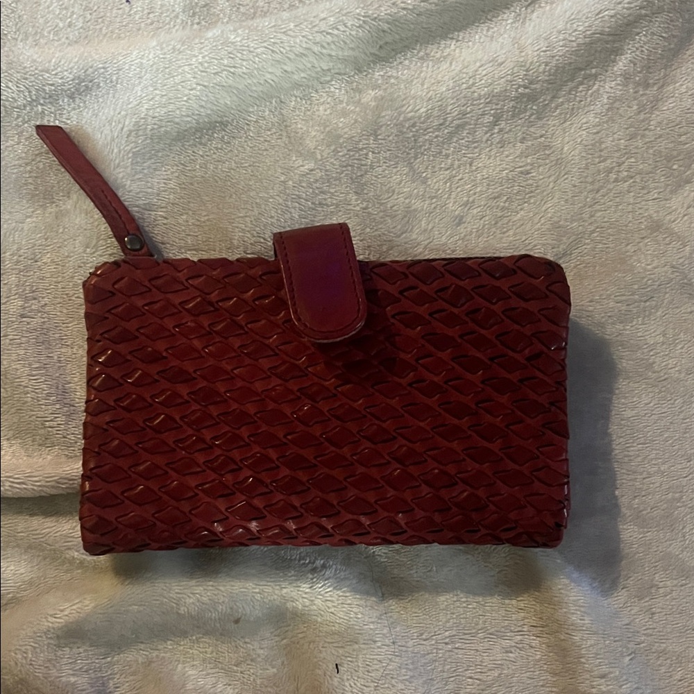 Elegant Red Clutch
